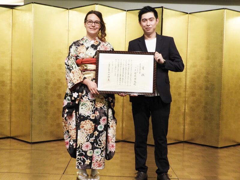 C.MARIE　安武　翔太氏、安武　マリー氏